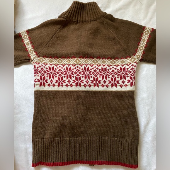 KNIT DOUBLE ZIP SWEATER - Picture 2 of 3